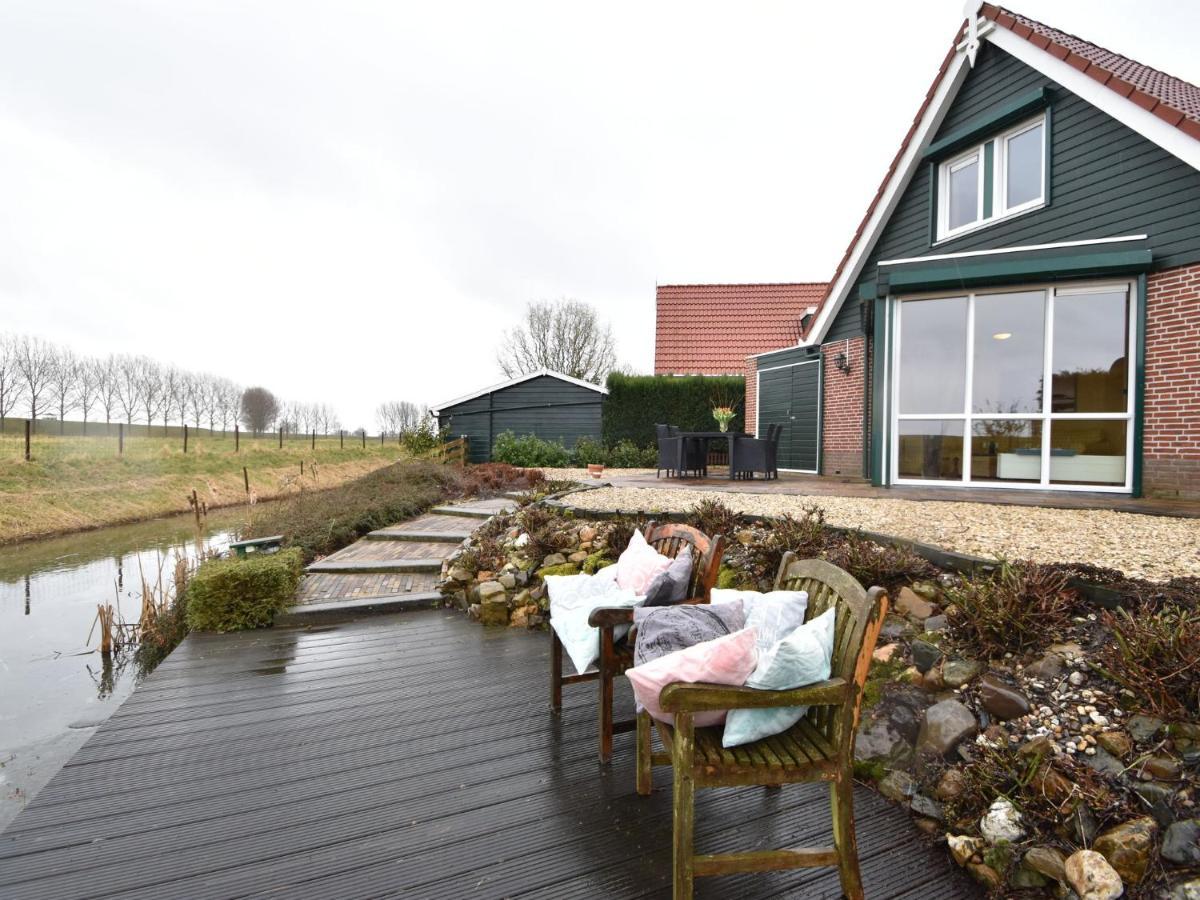 Modern Holiday Home In Ooltgensplaat Exterior foto